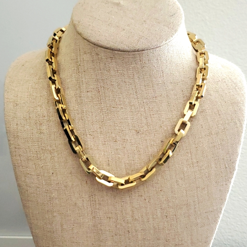 Eddie Borgo Supra Link Necklace